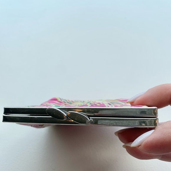 Vera Bradley Pinwheel Pink Coin Purse - Picture 4 of 11